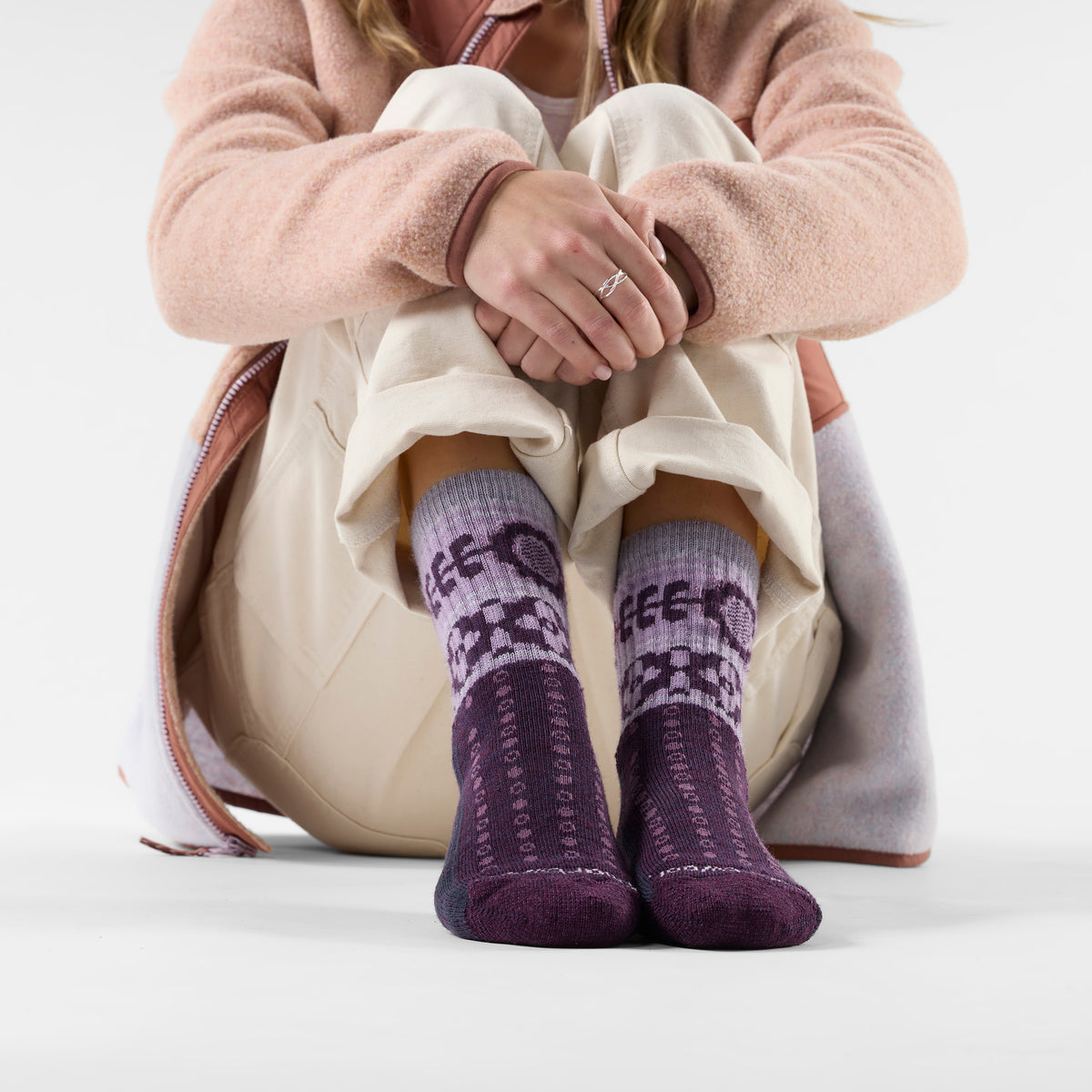 CHAUSSETTES EVERYDAY COZY RETRO SUNFLOWER CREW-FEMME-SMARTWOOL