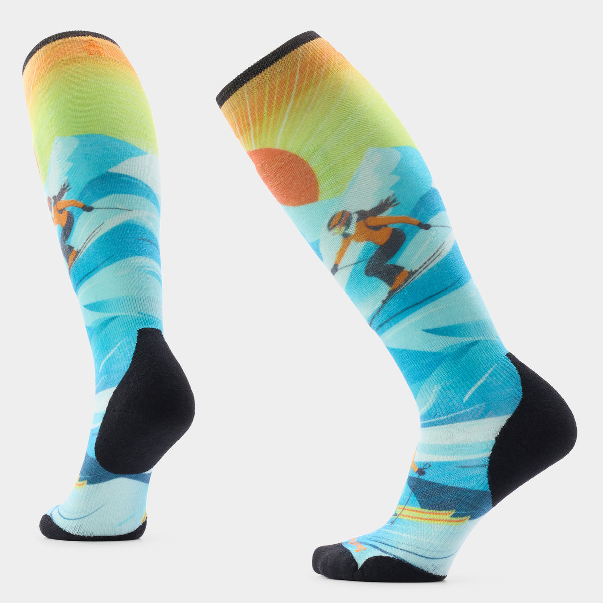 CHAUSSETTES DE SKI STEEP DAYS PRINT-FEMME-SMARTWOOL