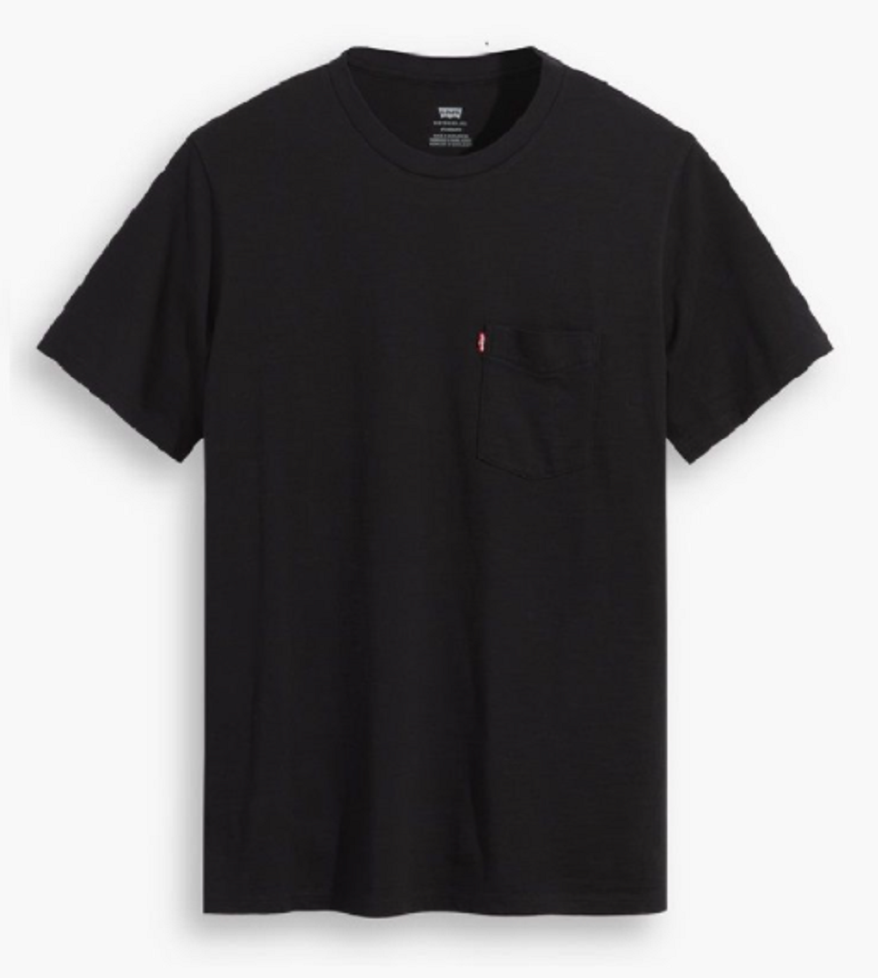 Mens black discount levis t shirt