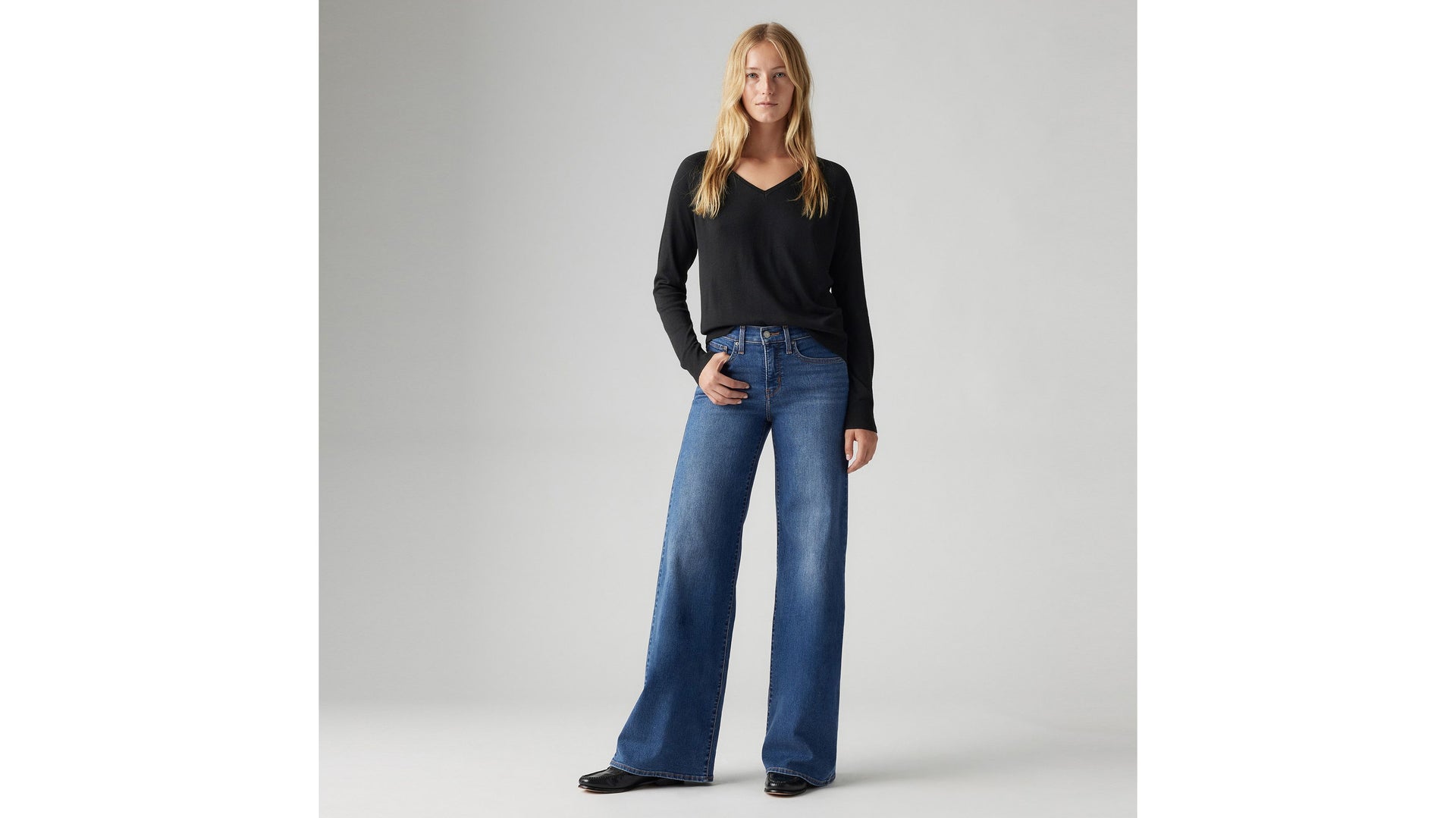 Jeans 318 Wide wide leg-femme-levi's 24 Clever Girl Apparent