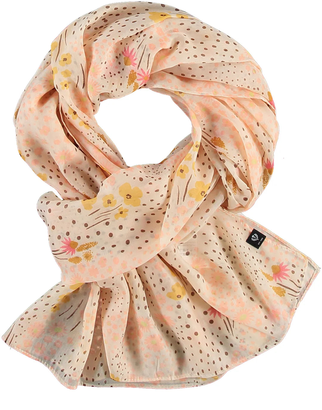 Fraas-foulard in polyester Sea Print