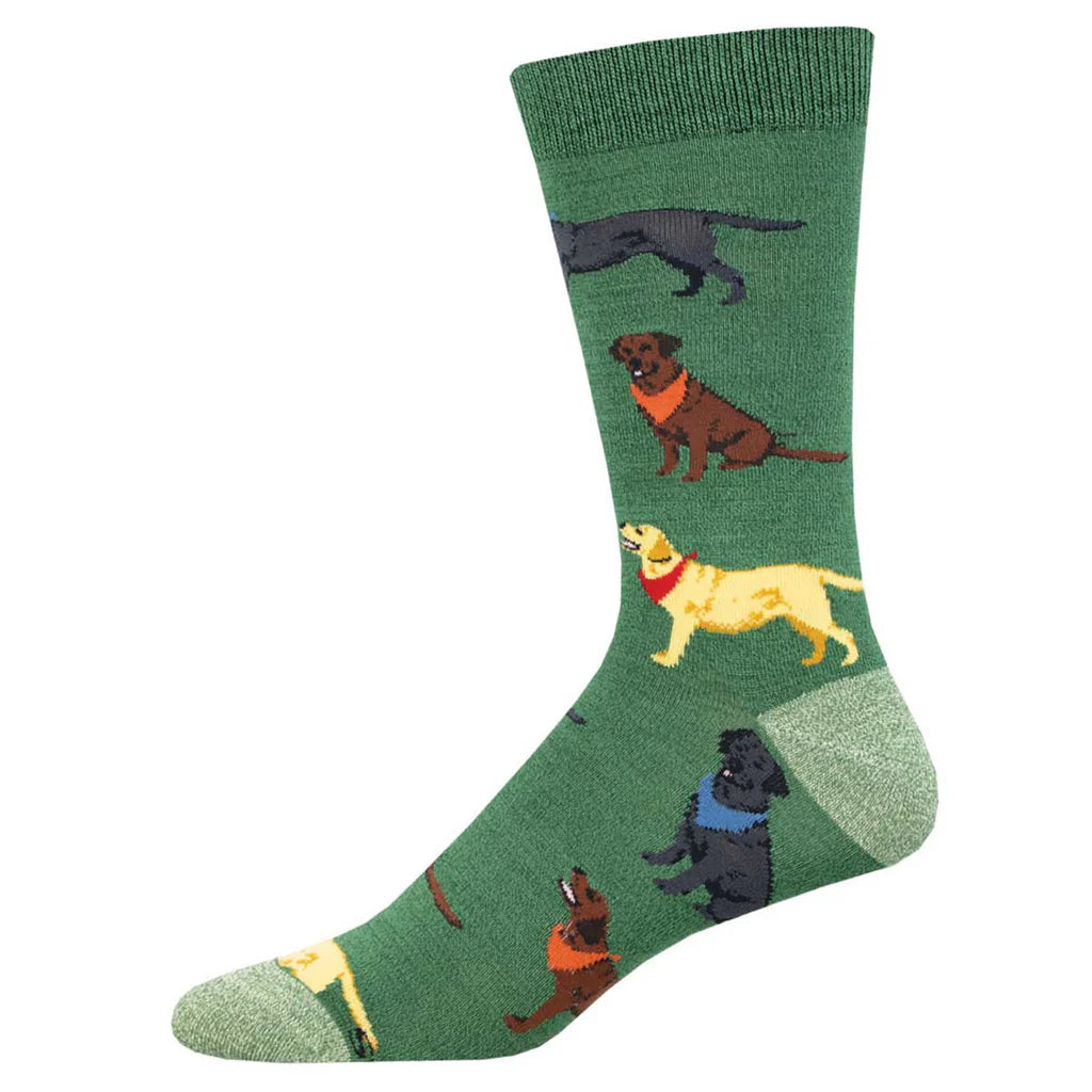 Socksmith-H-Bamboo Loving Labradors