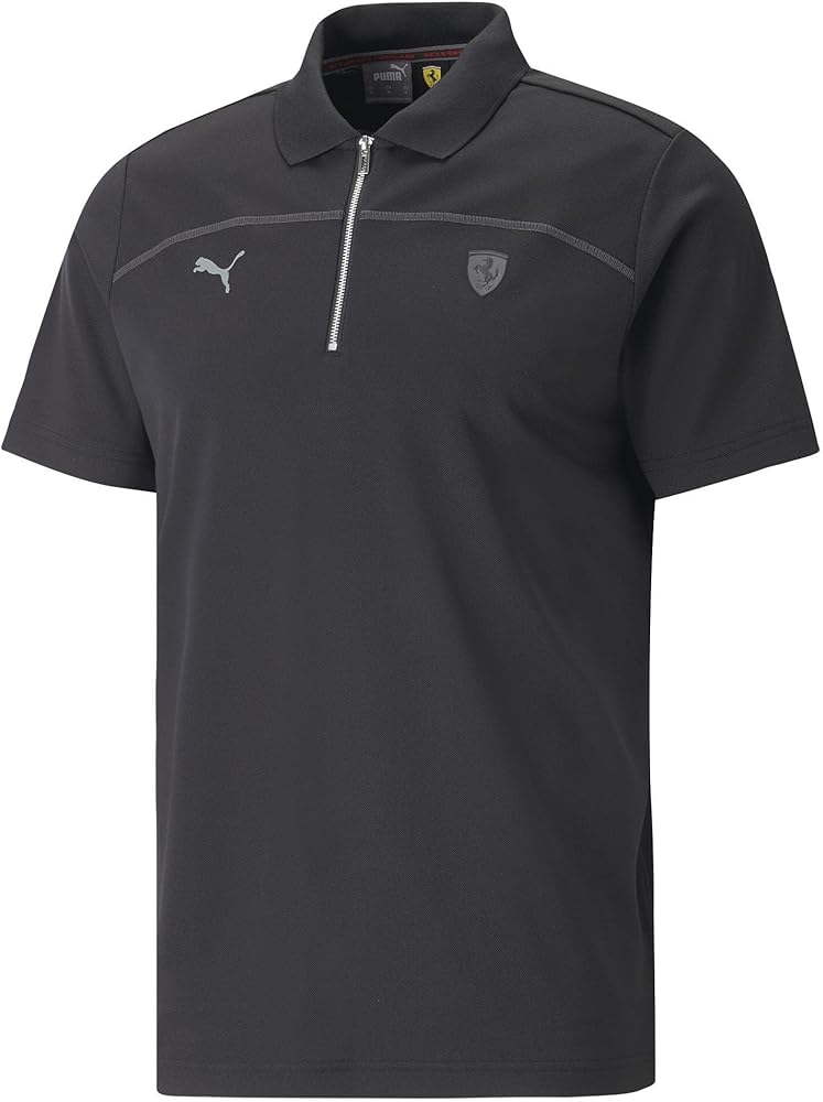 PUMA-H-POLO EN JACQUARD FERRARI