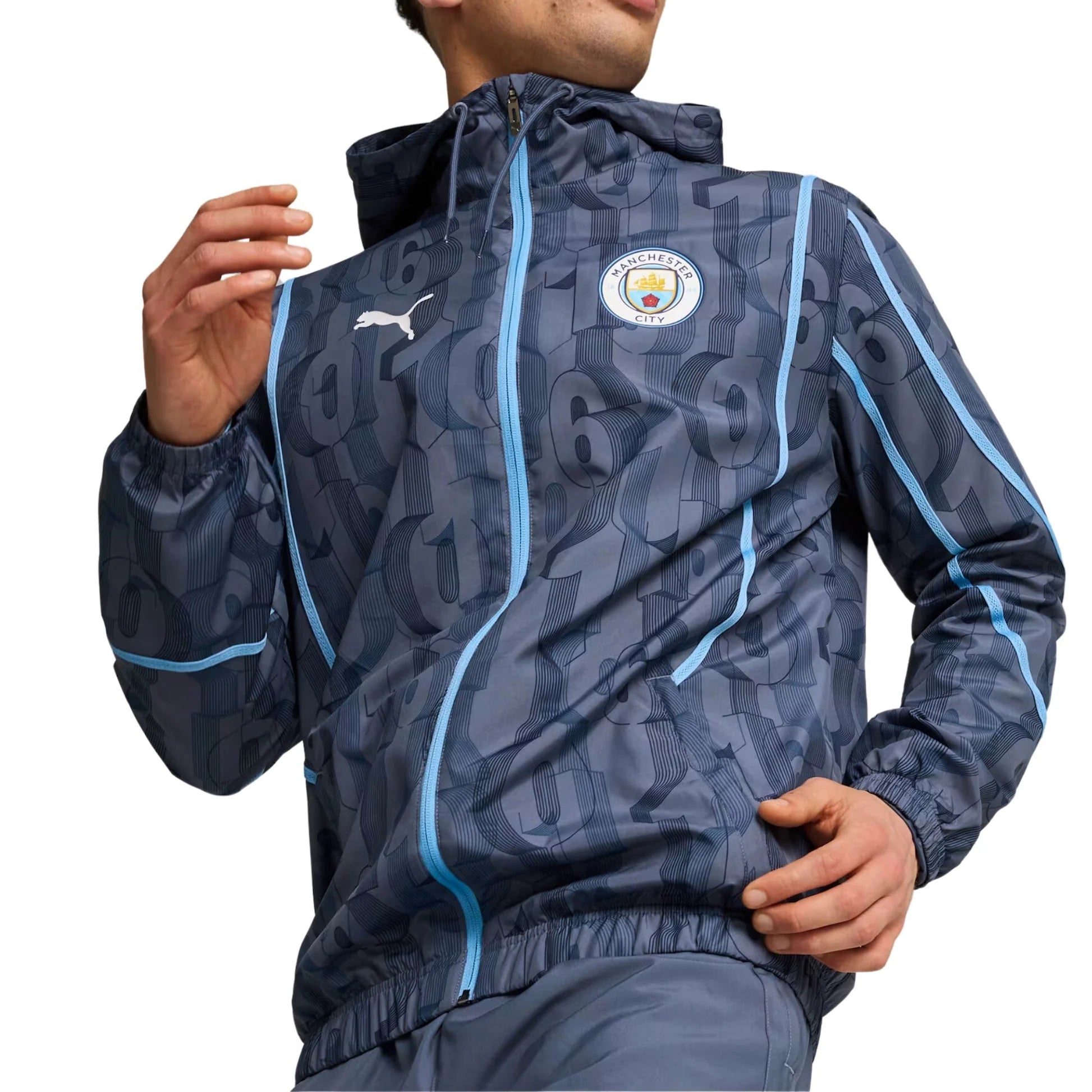 Puma H Veste Timetes before match Manchester City FC 2024 25 Sport Chic
