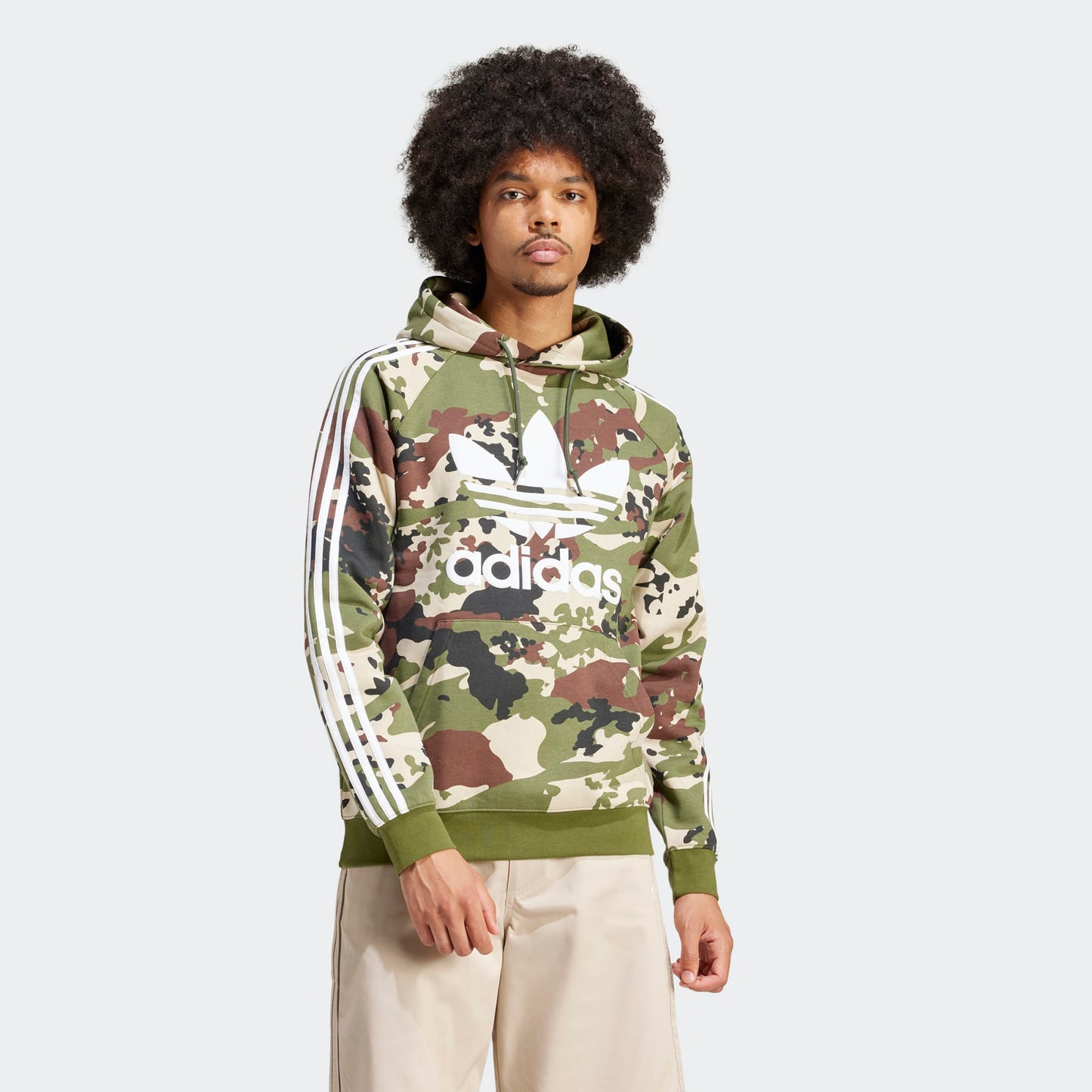 Adidas-H-Chandail with Camo Clover