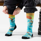 CHAUSSETTES DE SKI STEEP DAYS PRINT-FEMME-SMARTWOOL