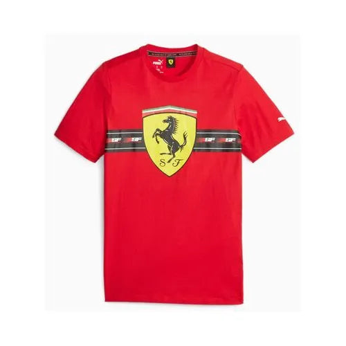 PUMA H Skudaria Ferrari T shirt Sport Chic