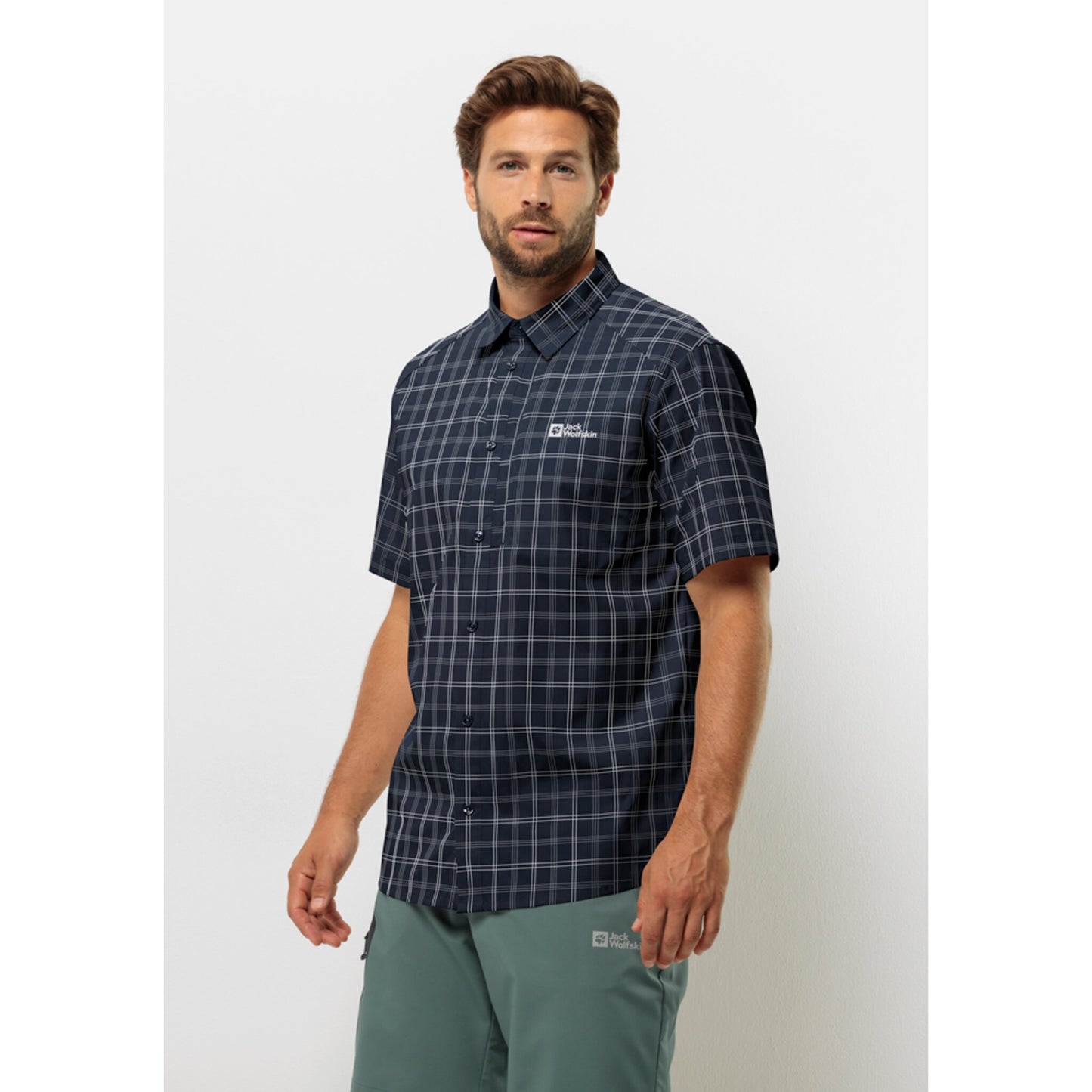 JACK WOLFSKIN-H-CHEMISE NORBO MANCHES COURTES