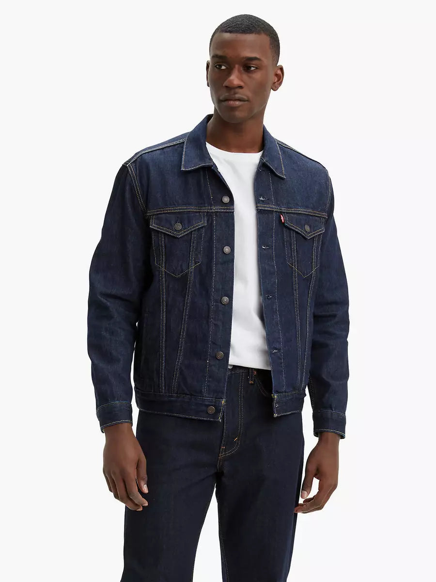 Levi's trucker jacket grey on sale