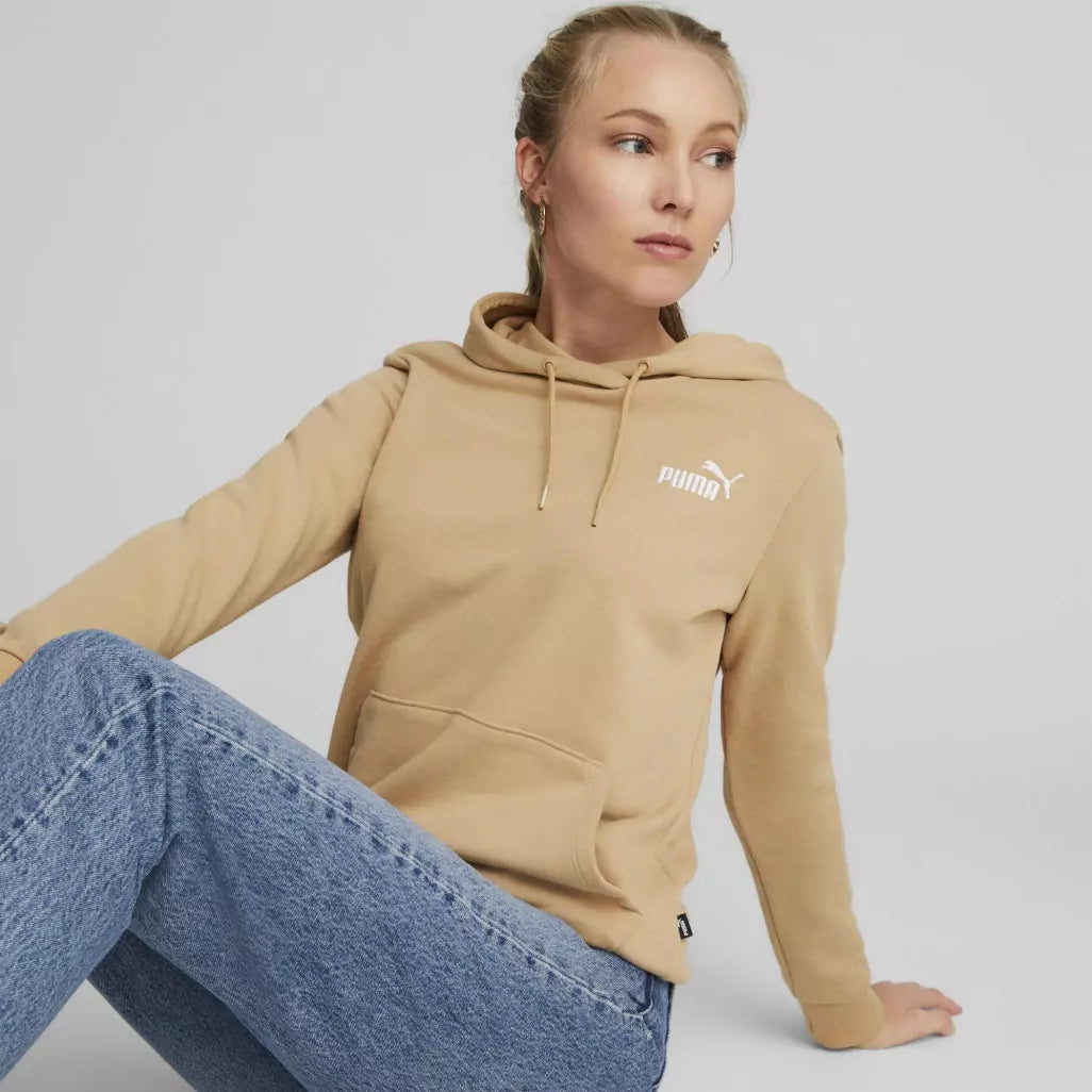 Puma retro deals logo fleece hoodie