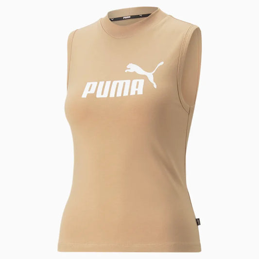Puma-f-camisole essentials with adjusted cutting with logo