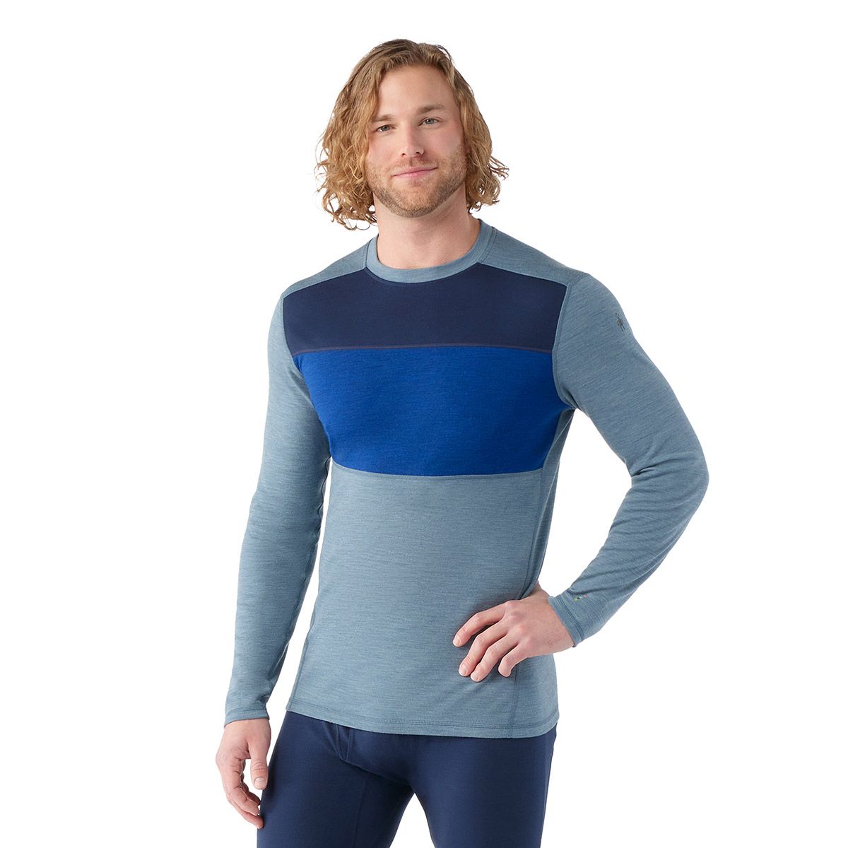 SmartWool-H-Haut de Base thermal classic Merino with round neck