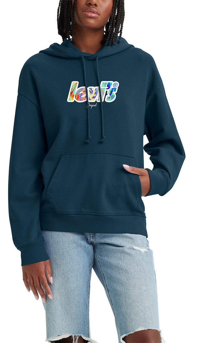 Levi'S-F-Chandail with standard graphics hood
