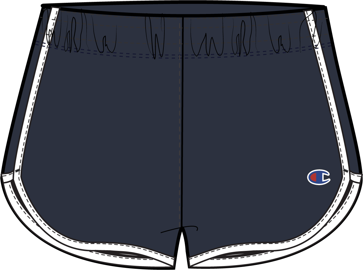 Champion-fresa gym shorts c logo