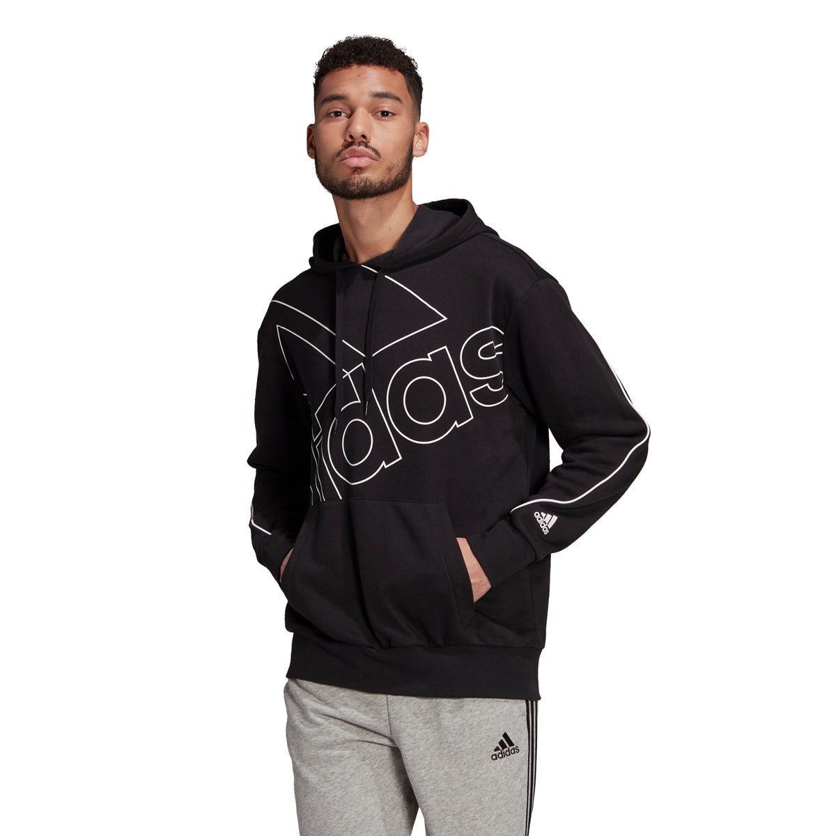 Adidas-Hoodie Essentials Giant Logo Unisex