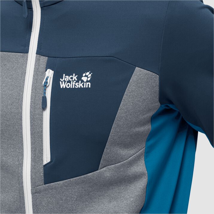 Jack Wolfskin-H-Sport Jacket Milford Sky Fleece