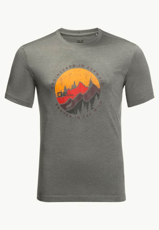 Jack Wolfskin-h-t-shirt Hiking S/S TM