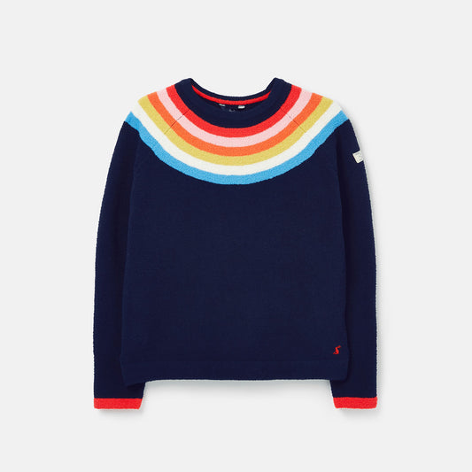 JOULES-F-SEAPORT PULL RAYÉ EN CHENILLE