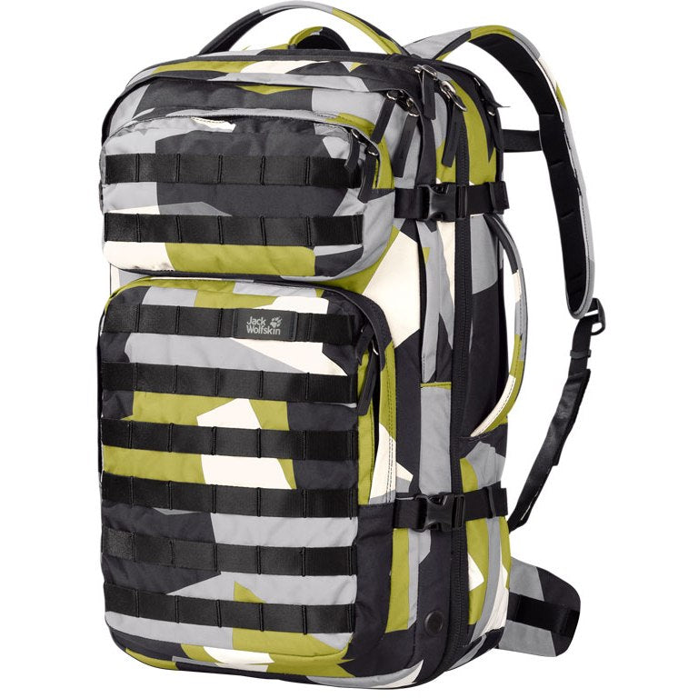 Jack Wolfskin TrT 32 Pack backpack UNIQUE SIZE GREEN GEO BLOCK ACCESSORY