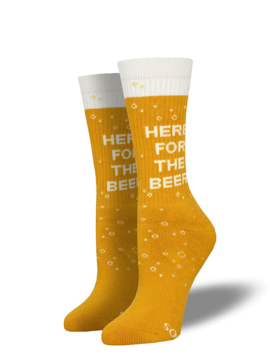 SOCKSMITH-H-CHAUSSETTES HERE FOR THE BEER