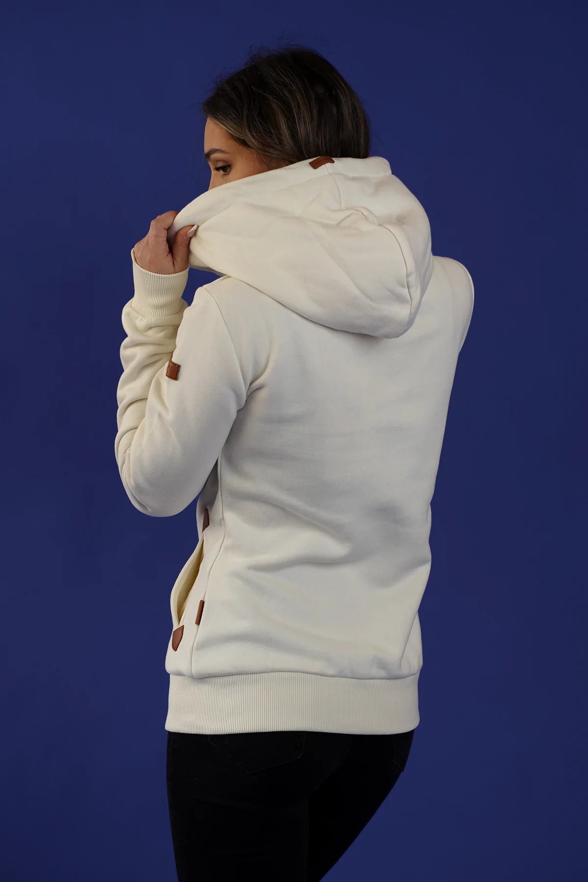 Wanakome women's athena terry full zip hoodie Clearance