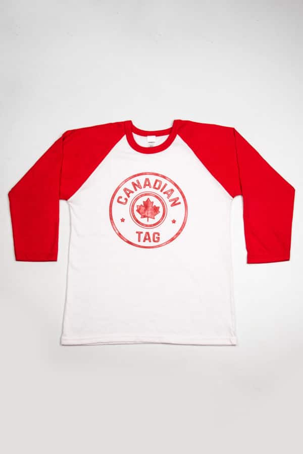 Canadian Tag-T-Shirt 3/4 Kebek Unisex