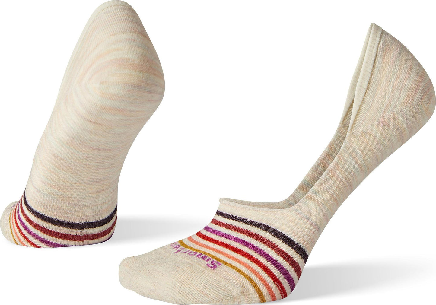 SMARTWOOL-F-CHAUSSETTES DISCRÈTES NO SHOW HIDE AND SEEK STRIPED