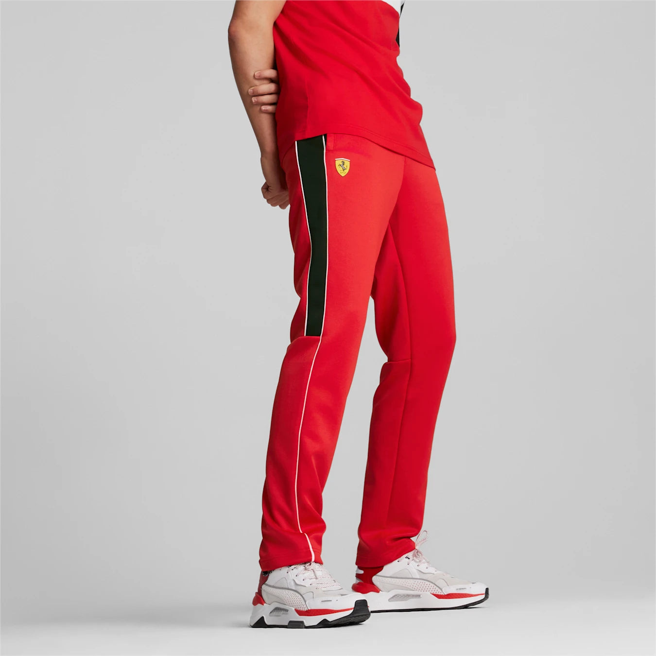 Scuderia Ferrari Style T7 Men's Track Pants | Black | Puma | Sku: 533331_01
