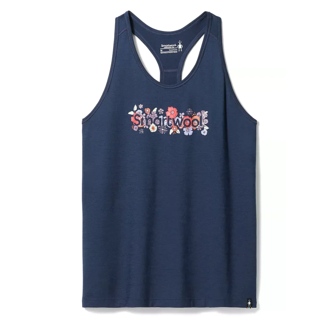 SMARTWOOL-F-CAMI TANK GRAPHIQUE