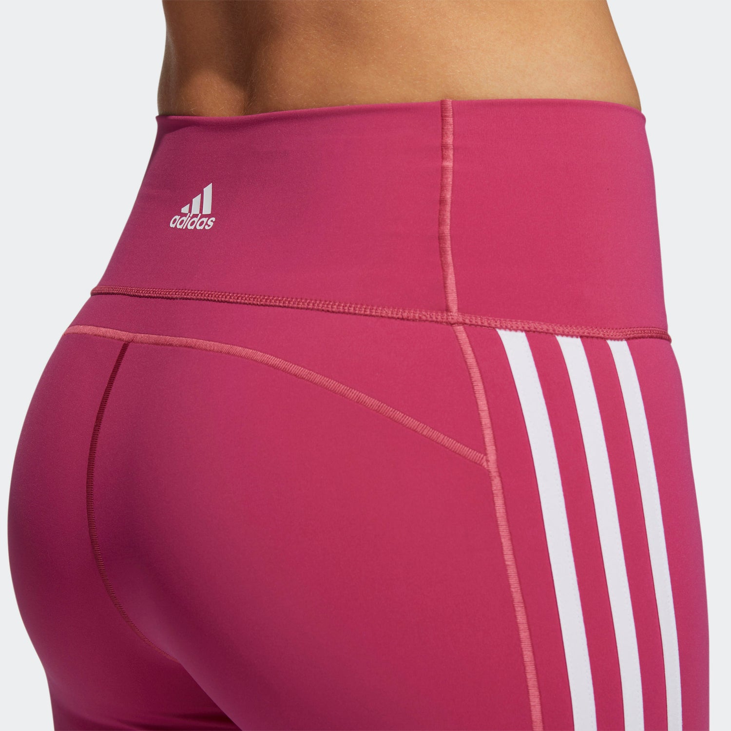 Adidas / Women's Plus Size Believe This 2.0 3-Stripes 7/8 Tight