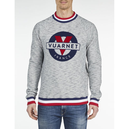 Vuarnet-h-sweatshirt with big patch logo