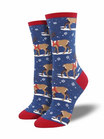 SOCKSMITH-F-socks Winter Reindeer
