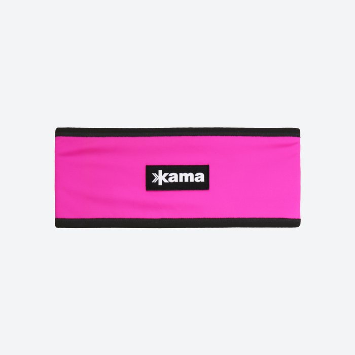 KAMA C34 BANDEAU SPORTIF ROSE FLUO