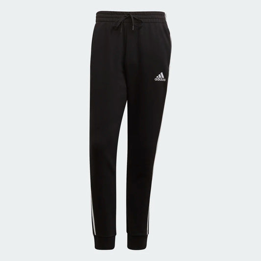 Adidas-H-Pantalon Essentials Fleece Tapered Cuff 3-Stripes