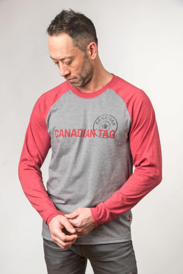 CANADIAN TAG-T-SHIRT MANCHES LONGUES WATERLOO UNISEXE