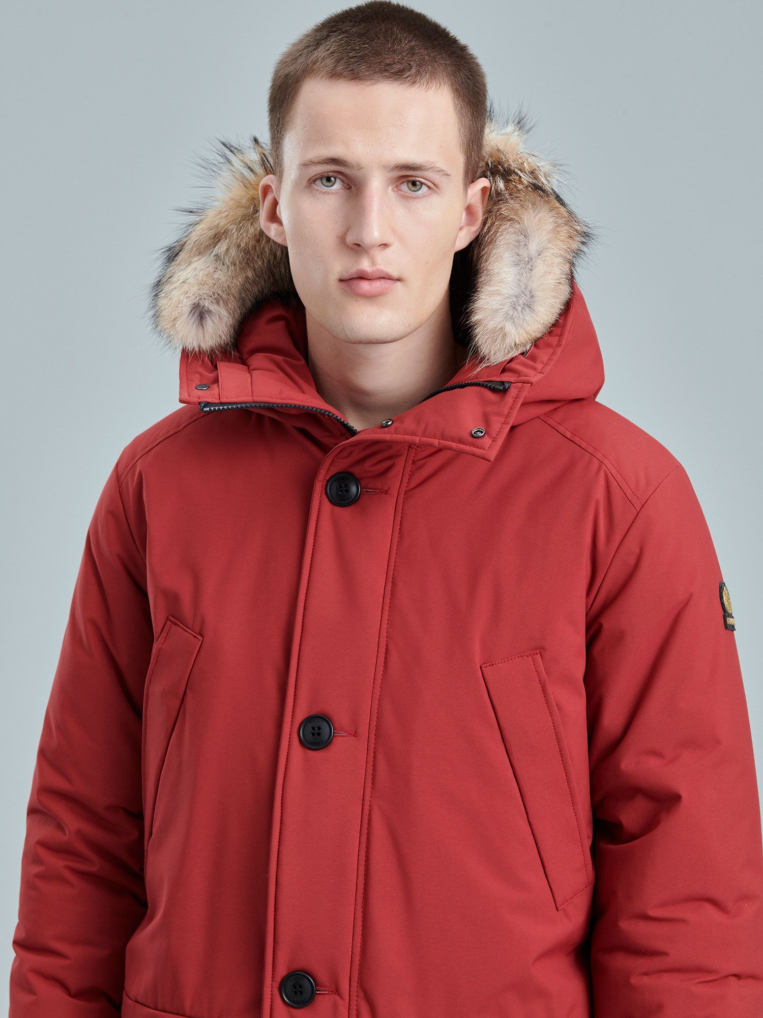 manteau kanuk rouge