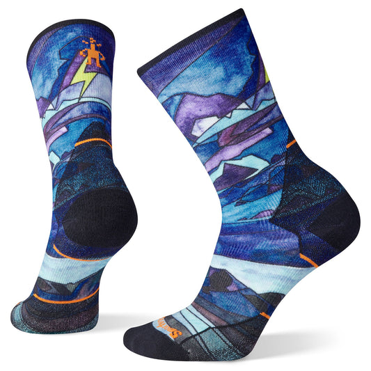 Smartwool-F-Socks Printed Athlete Run Series